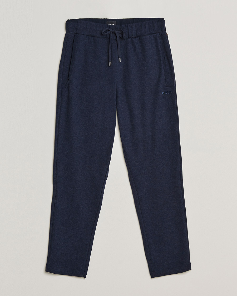 Homme | Pantalons | BOSS BLACK | BOSS Cashmere Sweatpants Dark Blue