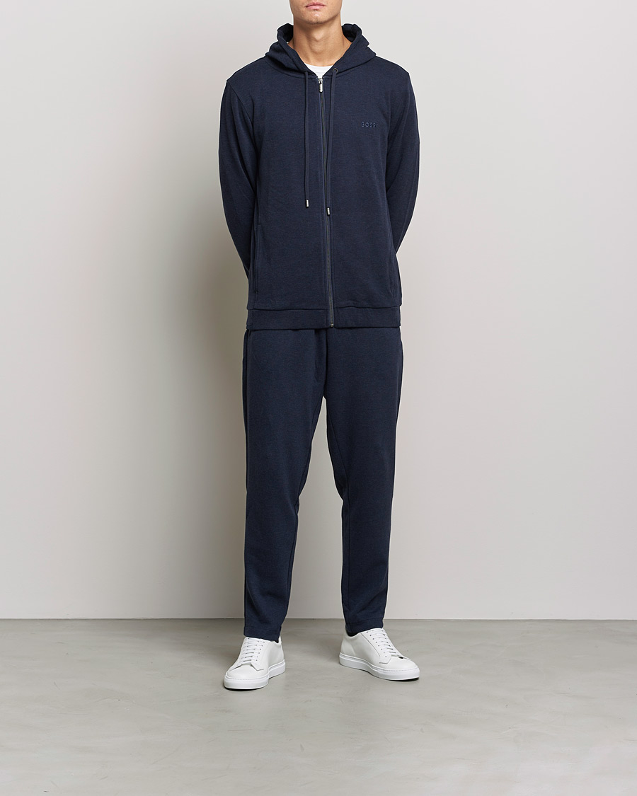 Homme | Pantalons | BOSS BLACK | BOSS Cashmere Sweatpants Dark Blue