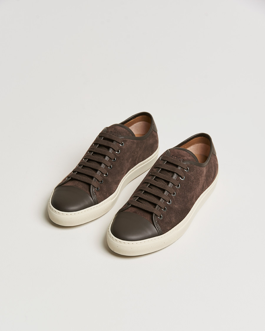 Homme | BOSS Mirage Suede Sneakers Dark Brown | BOSS BLACK | BOSS Mirage Suede Sneakers Dark Brown