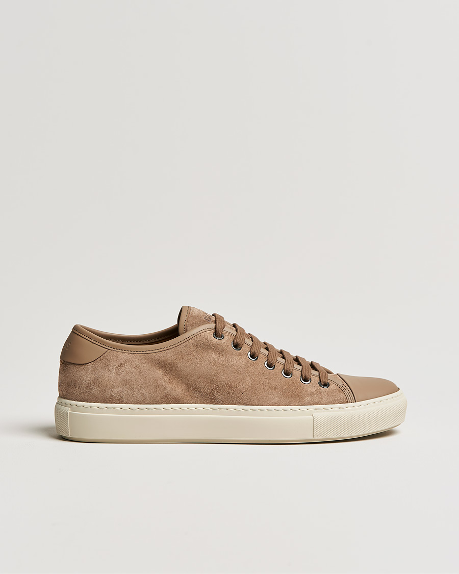 Homme | Mirage Suede Sneakers Medium Beige | BOSS BLACK | Mirage Suede Sneakers Medium Beige