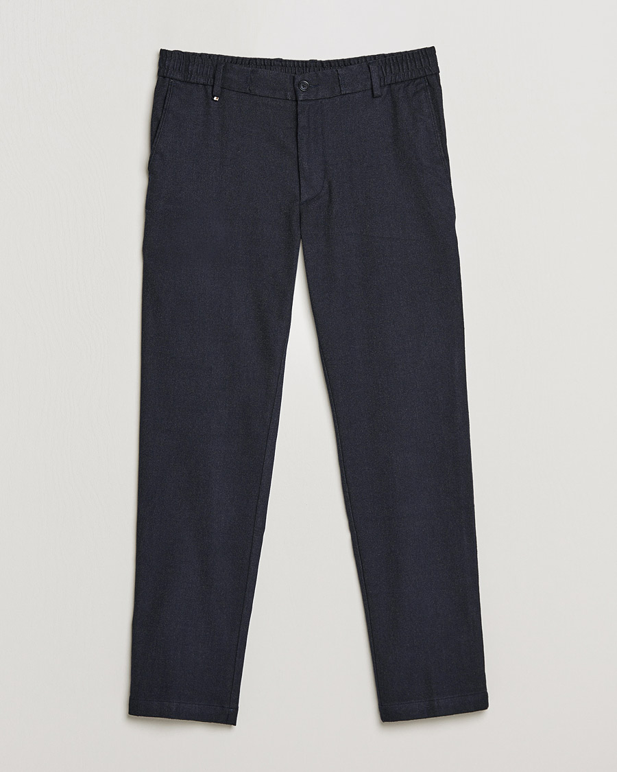 Homme | Pantalons | BOSS BLACK | BOSS Kane Drawstring Trousers Dark Blue