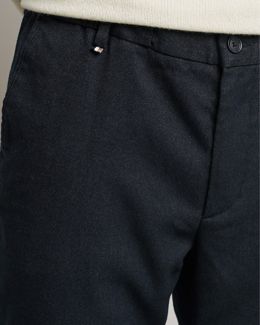 Homme | Pantalons | BOSS BLACK | BOSS Kane Drawstring Trousers Dark Blue
