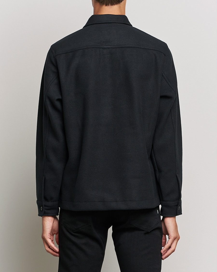 Homme | Chemises | BOSS ORANGE | Lovvo Pocket Overshirt Black