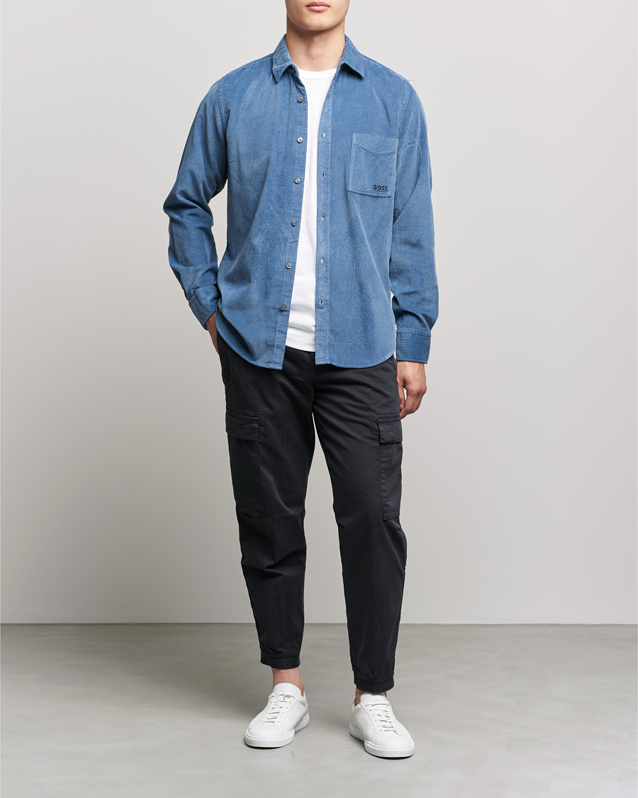 Homme | Pantalons | BOSS ORANGE | BOSS Casual Sisla Cargo Pants Black