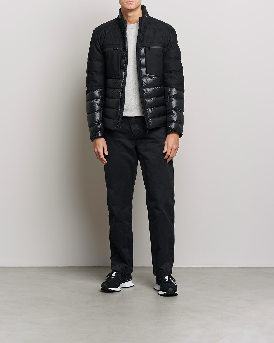 Homme | Manteaux Et Vestes | BOSS GREEN | Bergen Semi Glossy Down Jacket Black