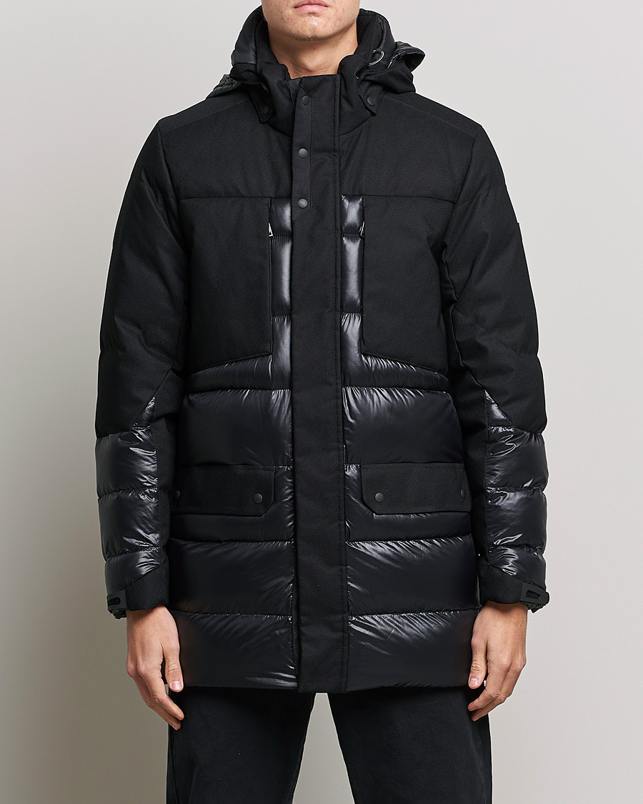 Homme | Manteaux Et Vestes | BOSS GREEN | Arviko Semi Glossy Down Parka Black