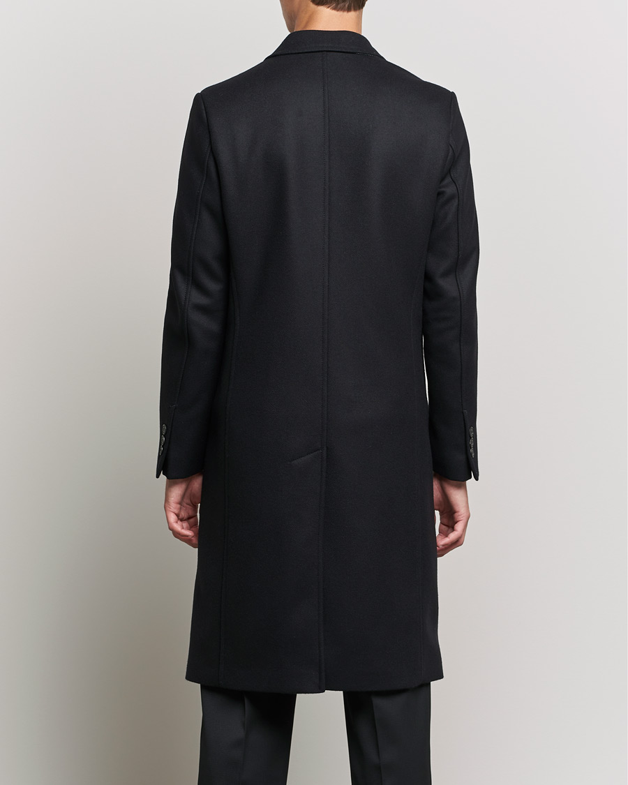 Homme | Manteaux Et Vestes | HUGO | Miroy Wool Double Breasted Coat Black