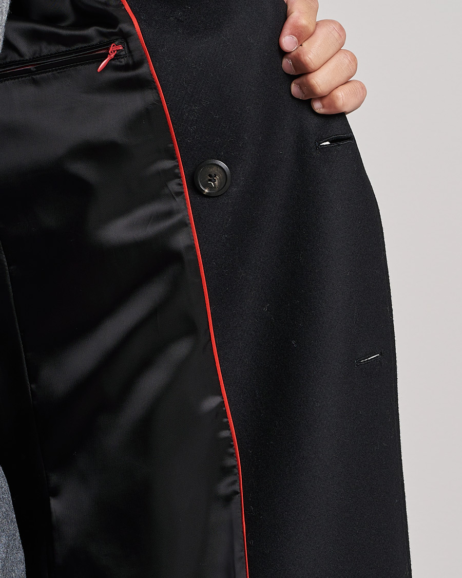 Homme | Manteaux Et Vestes | HUGO | Miroy Wool Double Breasted Coat Black