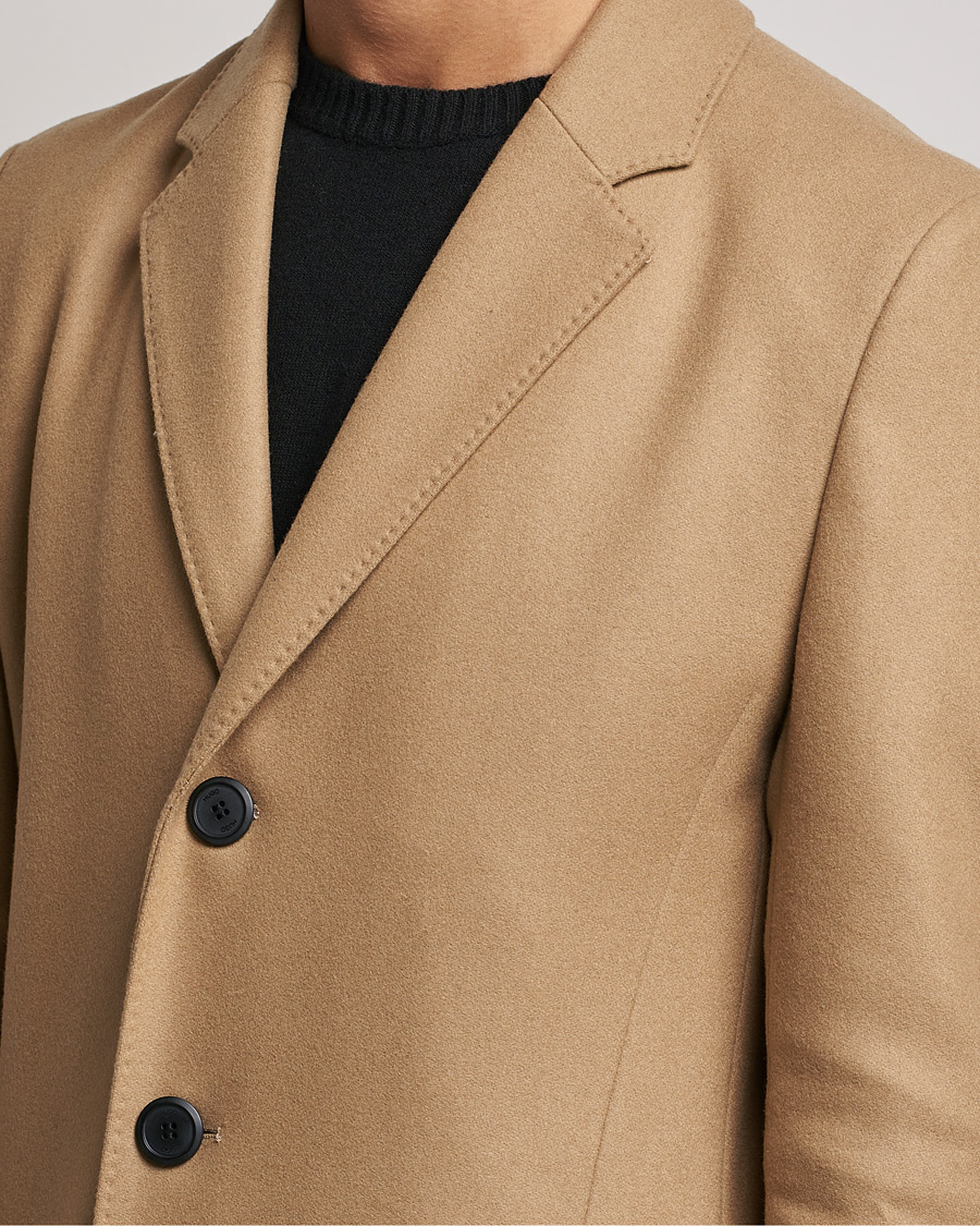 Homme | Manteaux Et Vestes | HUGO | Migor Wool Coat Medium Beige