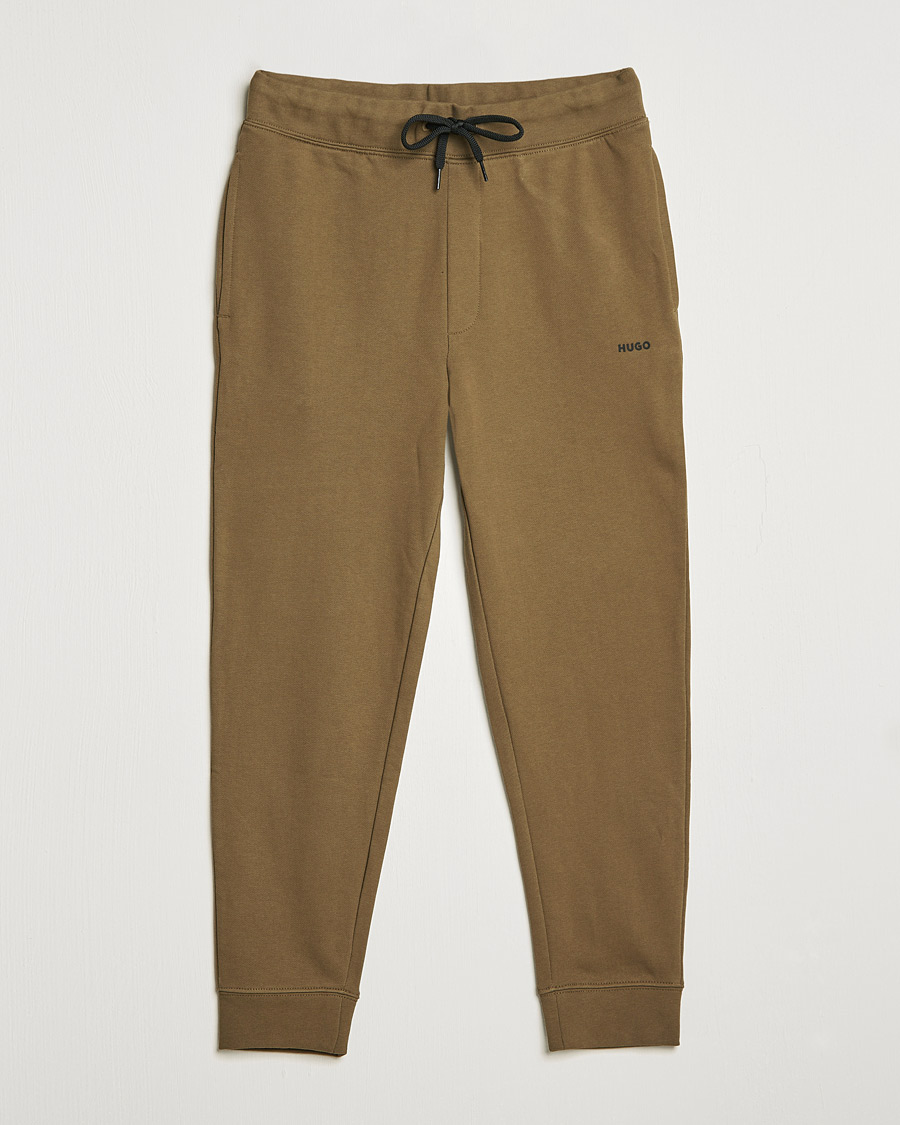 Homme | Pantalons | HUGO | Dayote Logo Sweatpants Dark Green