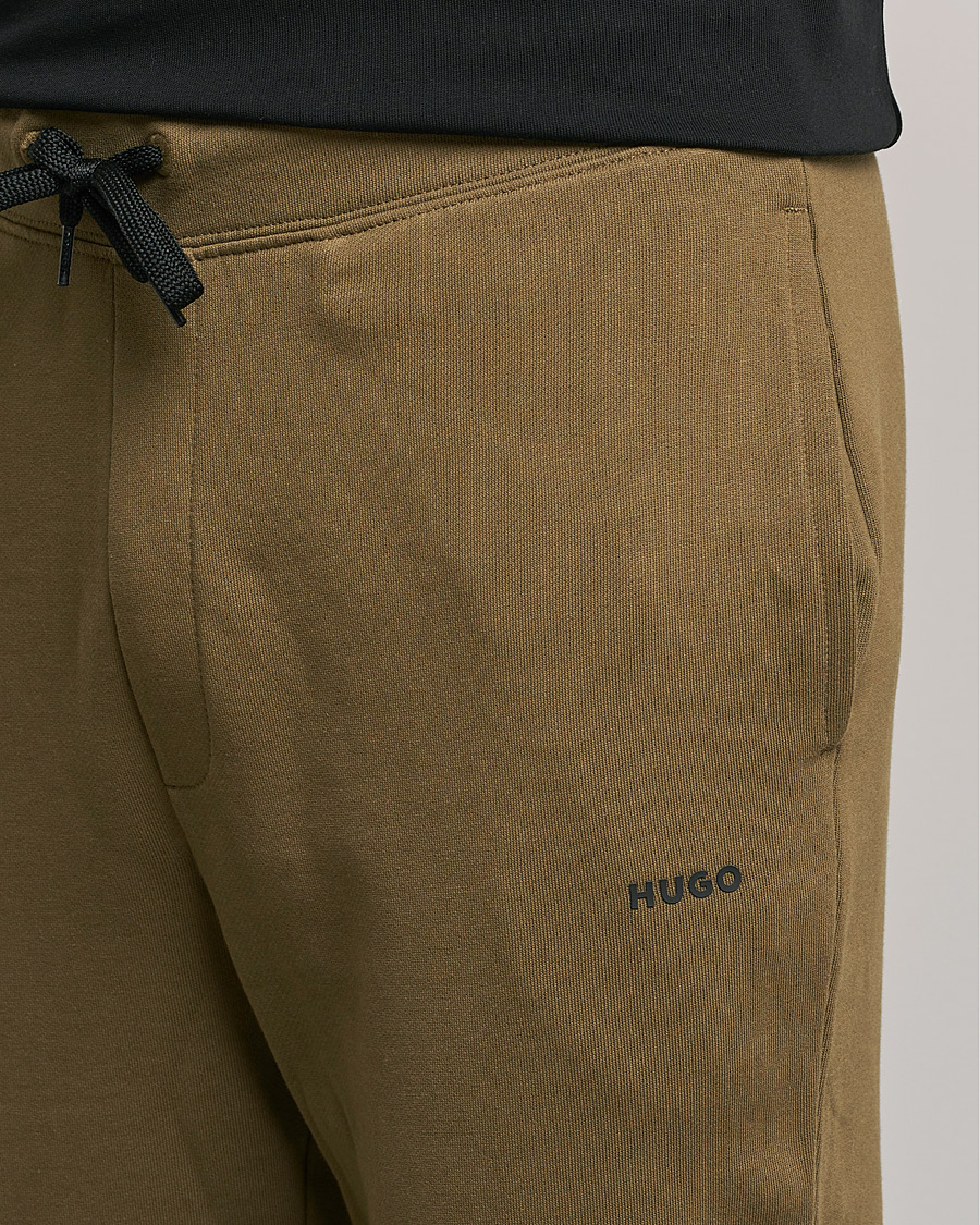 Homme | Pantalons | HUGO | Dayote Logo Sweatpants Dark Green