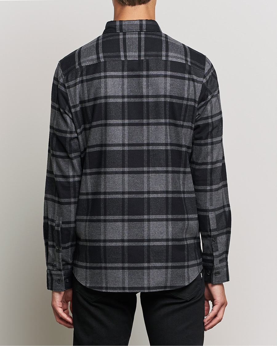 Homme | Chemises | HUGO | Ermann Checked Overshirt Black