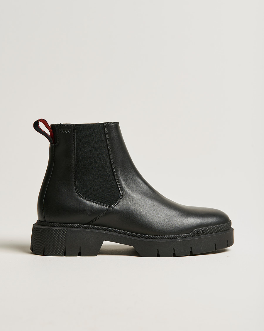 Homme | HUGO Denzel Chunky Chelsea Boots Black | HUGO | Denzel Chunky Chelsea Boots Black