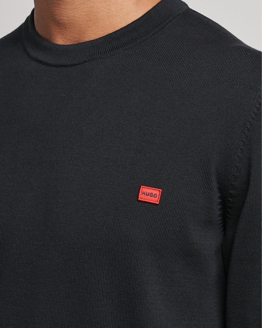 Homme | Pulls Et Tricots | HUGO | San Cassius Knitted Sweater Black