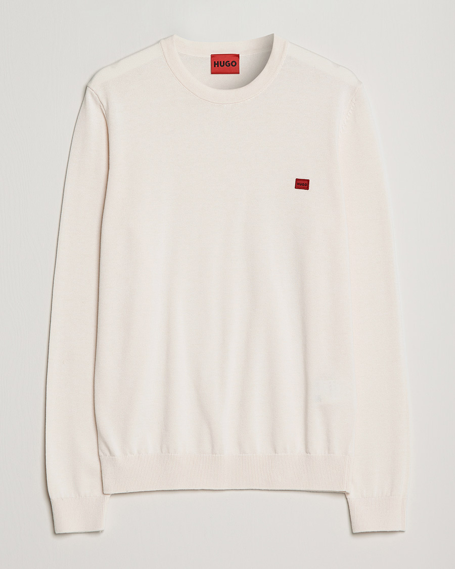 Homme | Pulls Et Tricots | HUGO | San Cassius Knitted Sweater Natural