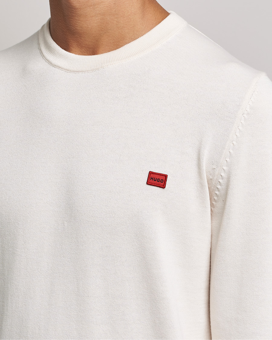 Homme | Pulls Et Tricots | HUGO | San Cassius Knitted Sweater Natural