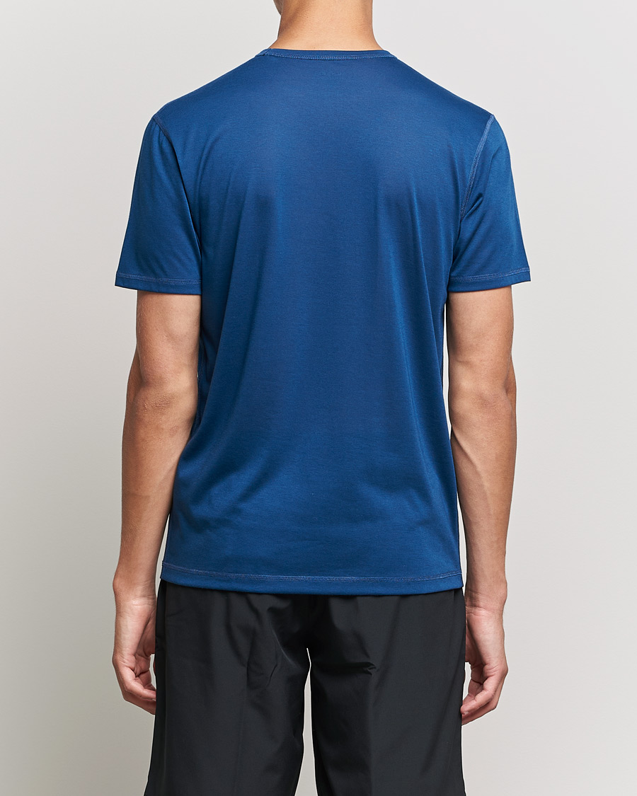 Homme | T-shirts | Sunspel | Active Tee Navy