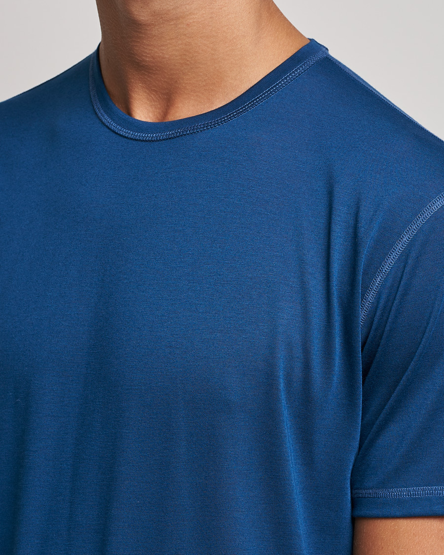 Homme | T-shirts | Sunspel | Active Tee Navy