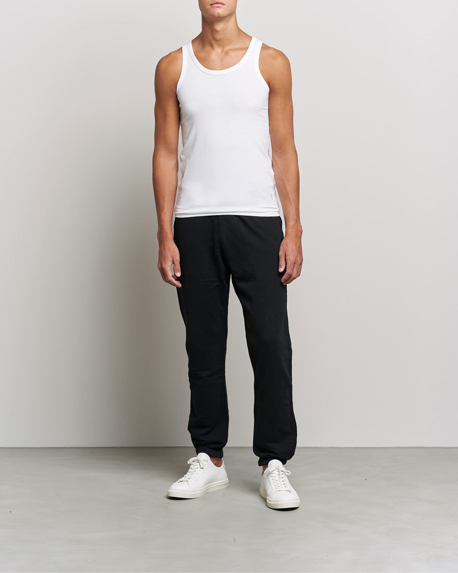 Homme | T-shirts | BOSS BLACK | 2-Pack Tank Top White