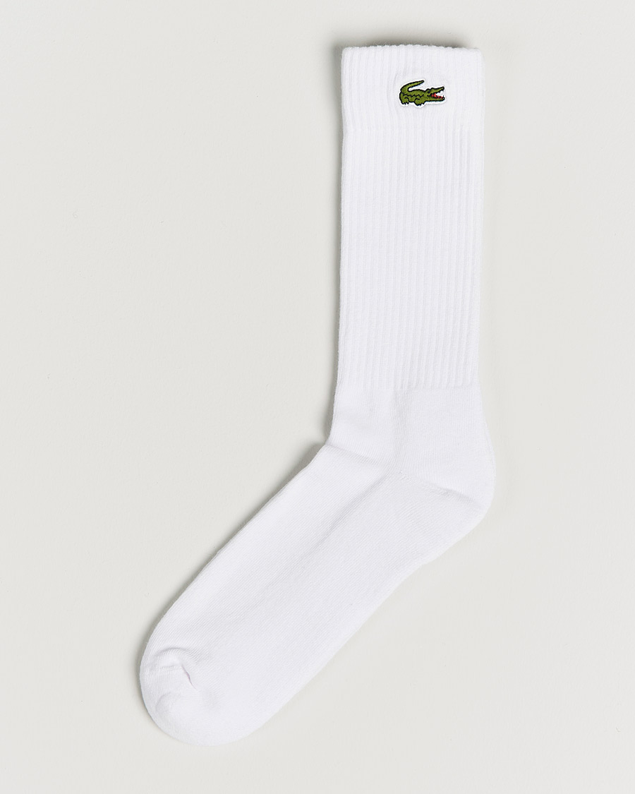 Homme | Sous-Vêtements Et Chaussettes | Lacoste Sport | Sport Socks White