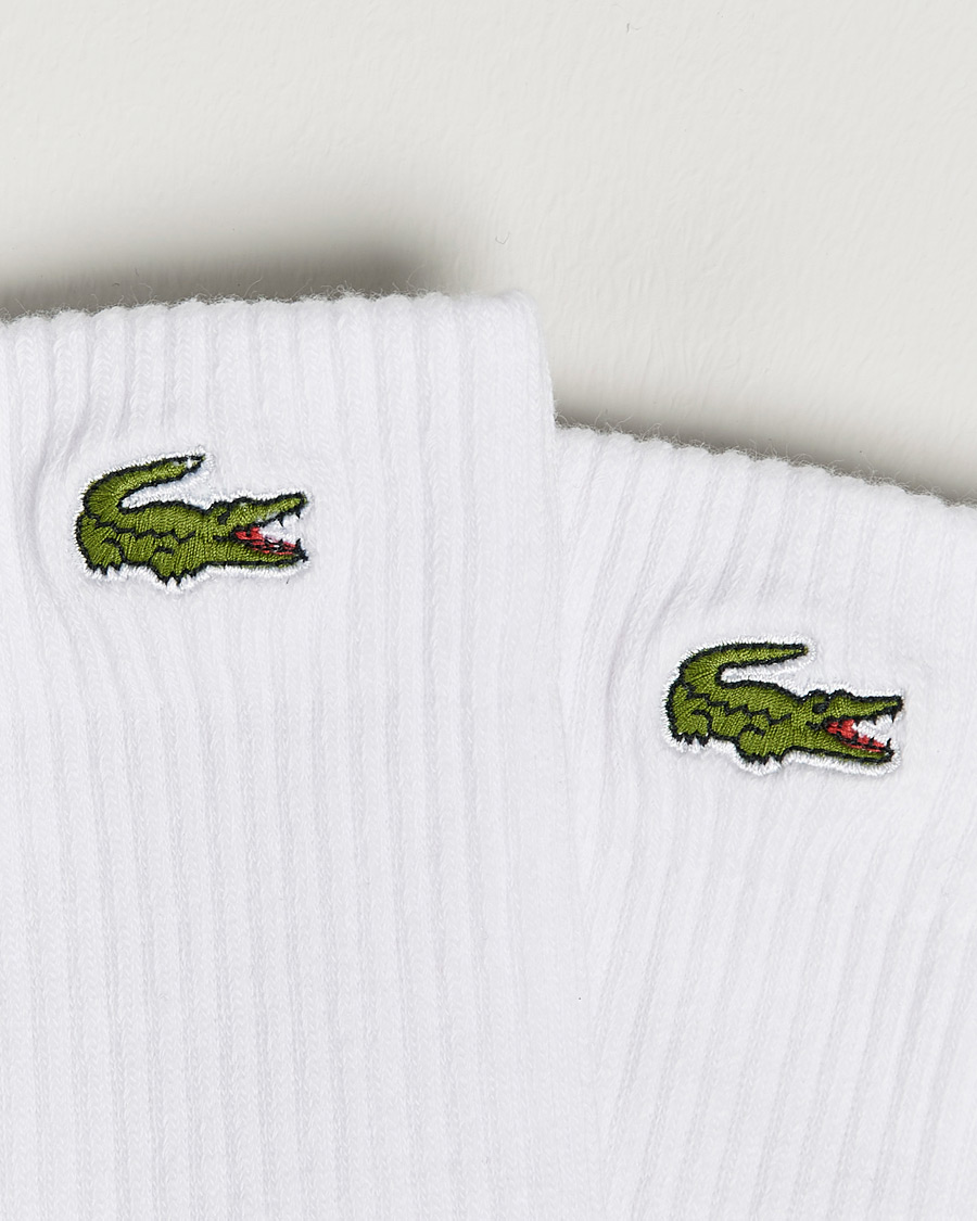 Homme | Sous-Vêtements Et Chaussettes | Lacoste Sport | Sport Socks White