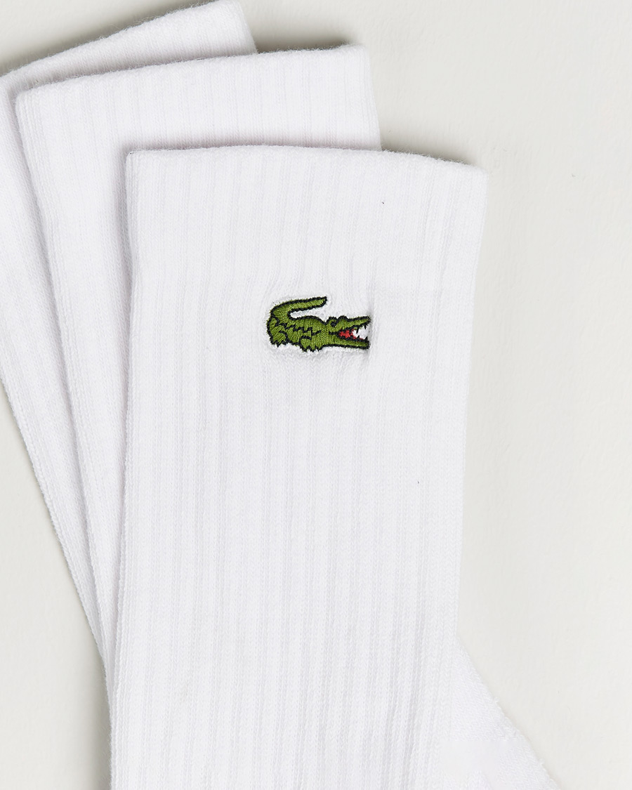 Homme | Sous-Vêtements Et Chaussettes | Lacoste | Sport 3-Pack Sport Socks White