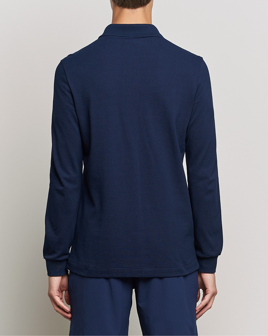 Homme | Pulls Et Tricots | Lacoste Sport | Performance Long Sleeve Polo Navy Blue