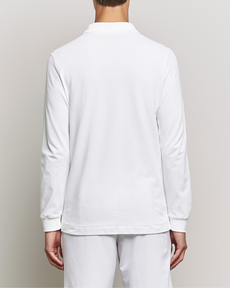Homme | Pulls Et Tricots | Lacoste Sport | Performance Long Sleeve Polo White