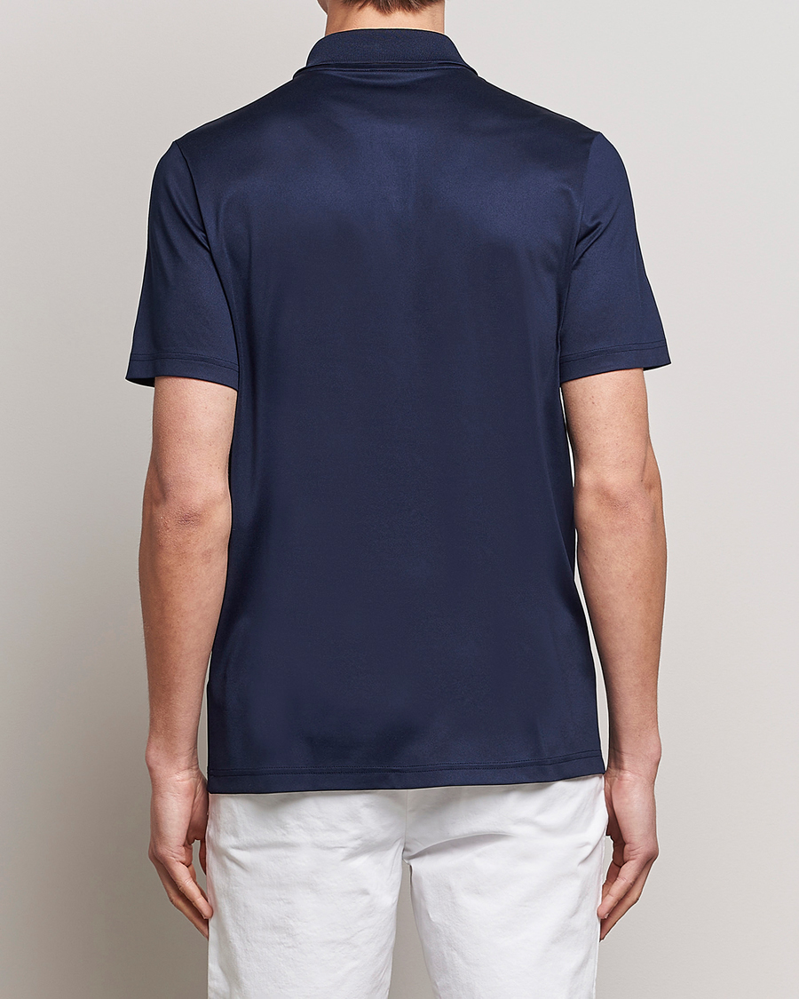 Homme | Polos | Lacoste Sport | Lacoste Jersey Golf Polo Navy Blue/White