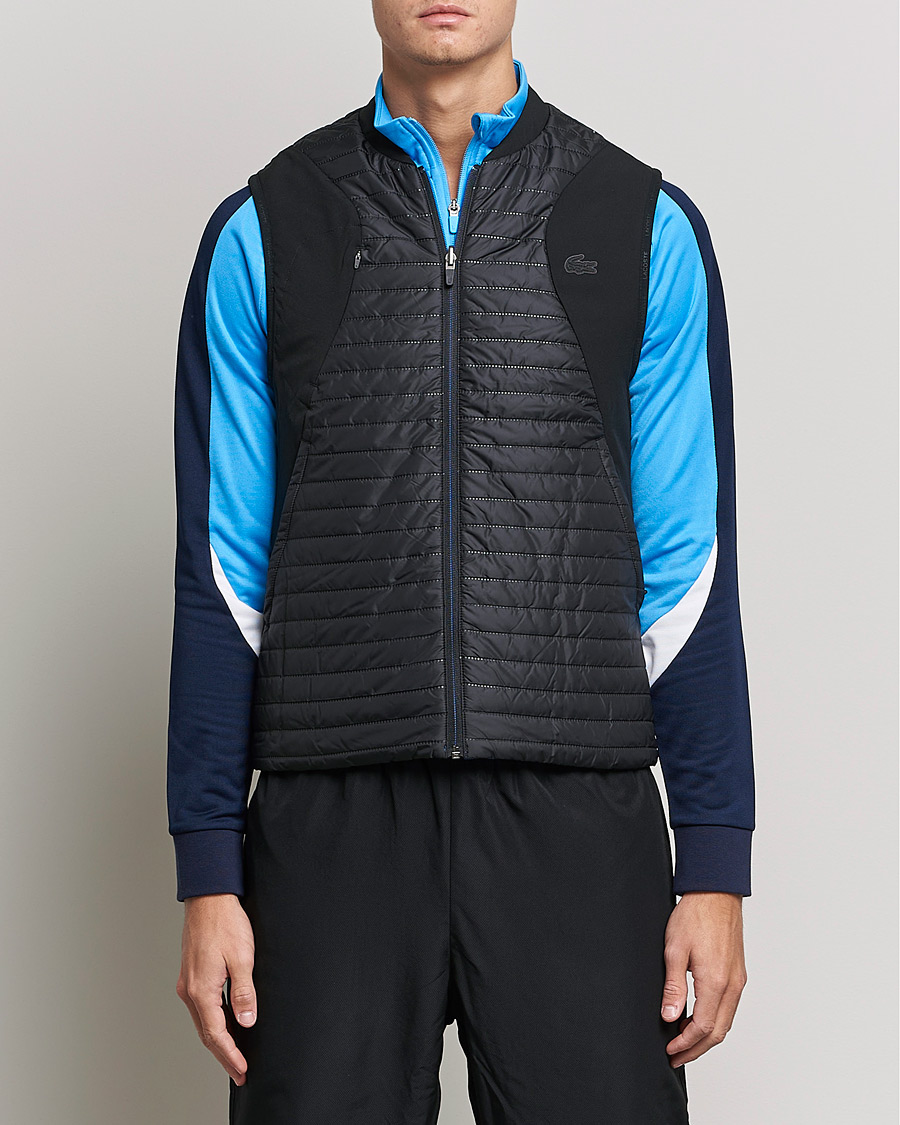 Homme | Manteaux Et Vestes | Lacoste Sport | Reversible Performance Vest Black/Blue
