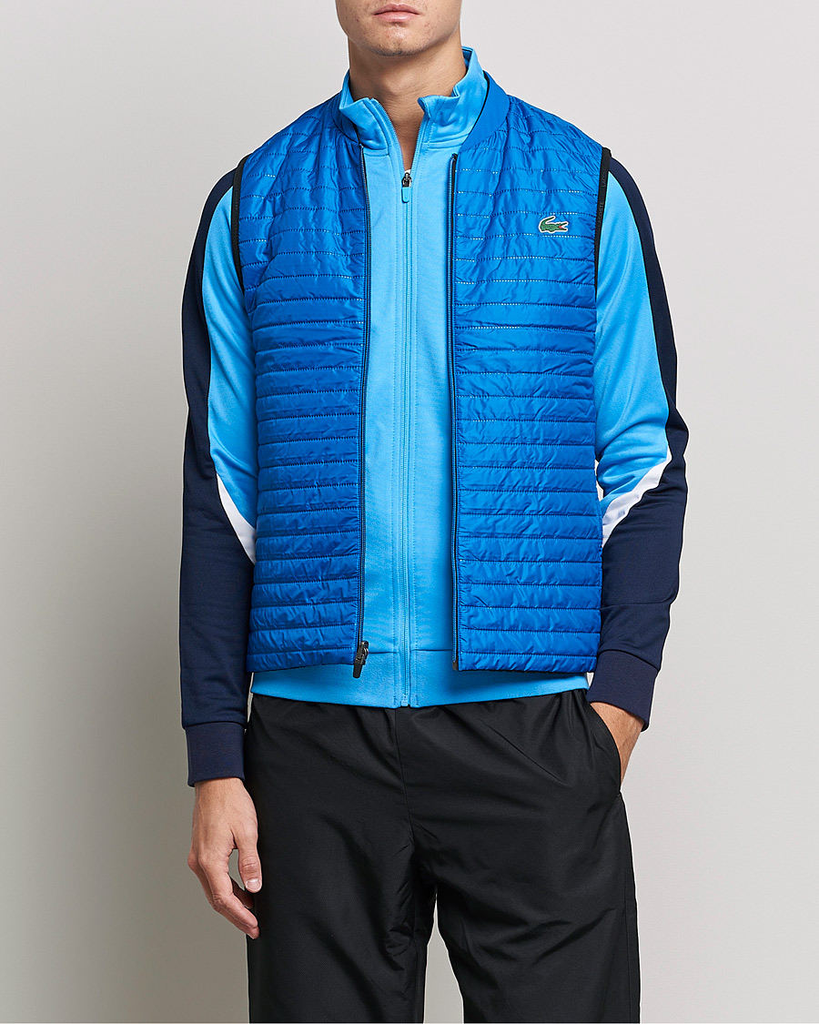 Homme | Manteaux Et Vestes | Lacoste Sport | Reversible Performance Vest Black/Blue