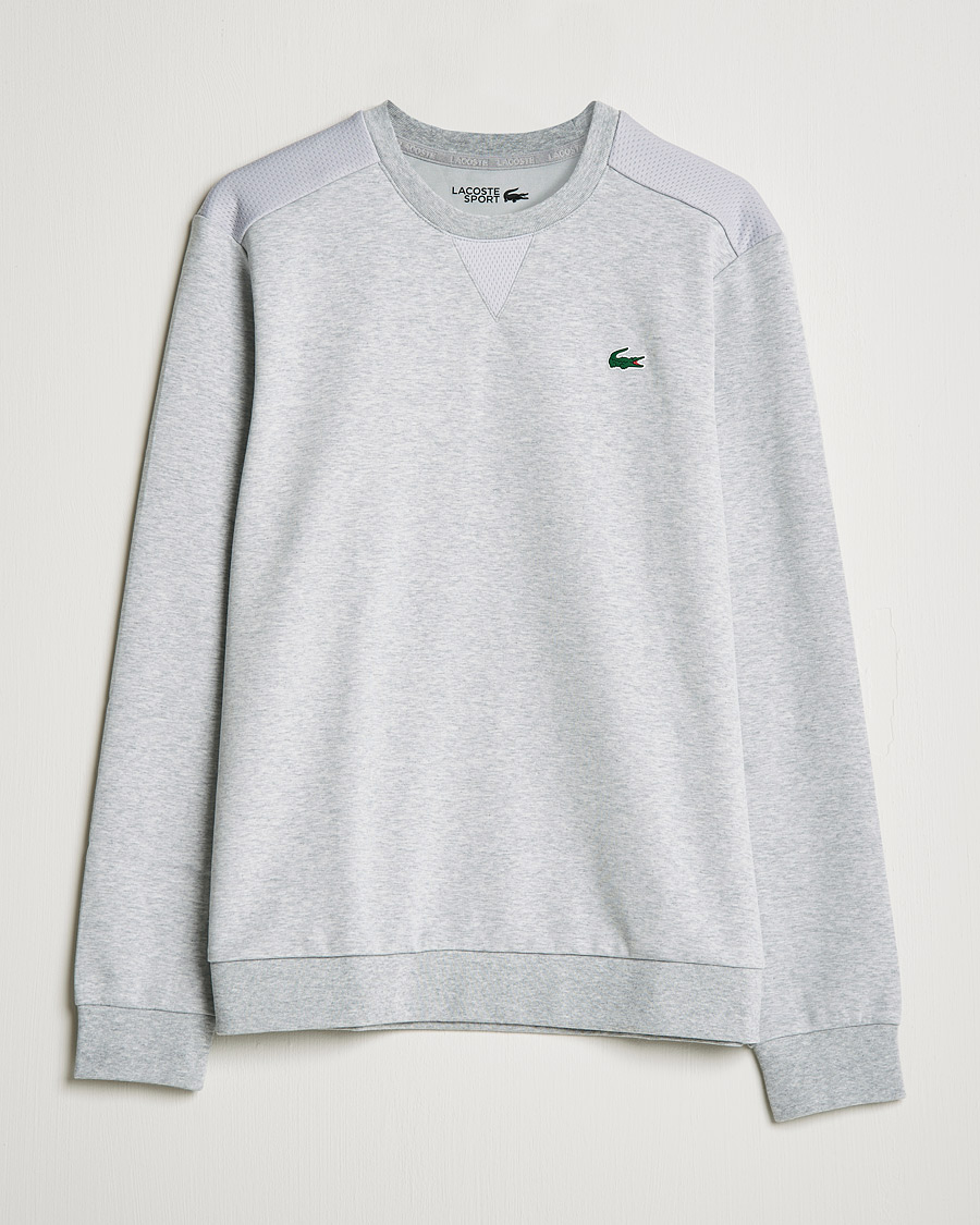 Homme | Pulls Et Tricots | Lacoste Sport | Performance Sweatshirt Silver Chine