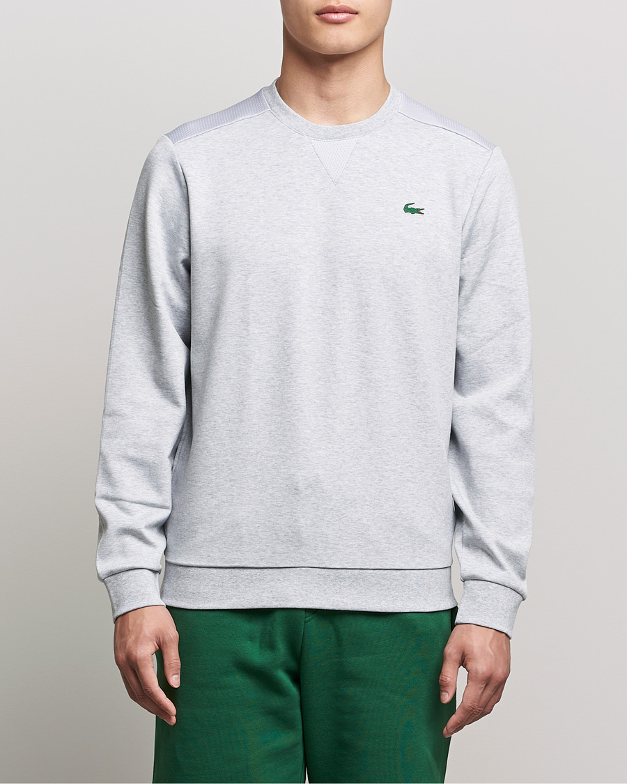 Homme | Pulls Et Tricots | Lacoste Sport | Performance Sweatshirt Silver Chine