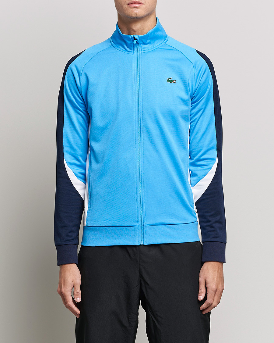 Homme | Pulls Et Tricots | Lacoste Sport | Performance Full Zip Blue Multi