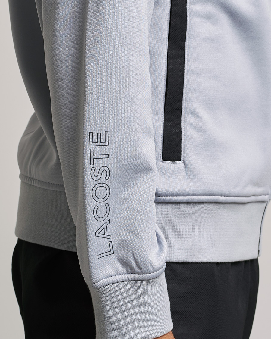 Homme | Pulls Et Tricots | Lacoste Sport | Performance Full Zip Hoodie Black/Grey