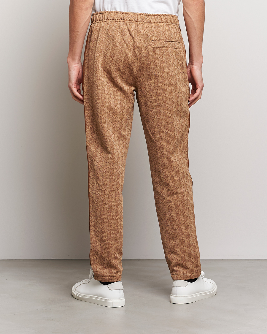Homme | Pantalons | Lacoste | Monogram Cotton Jacuard Tapered Trackpants Viennese