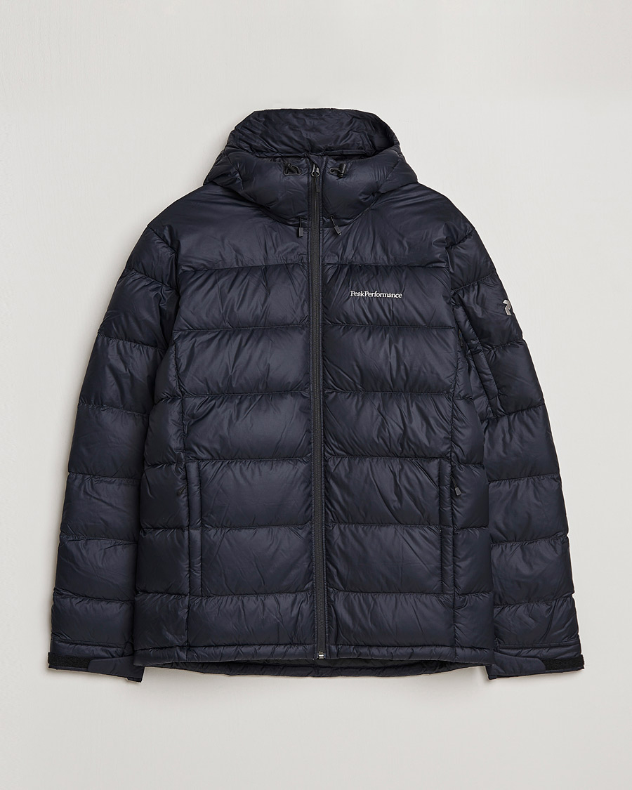 Homme | Manteaux Et Vestes | Peak Performance | Frost Down Hooded Jacket Black