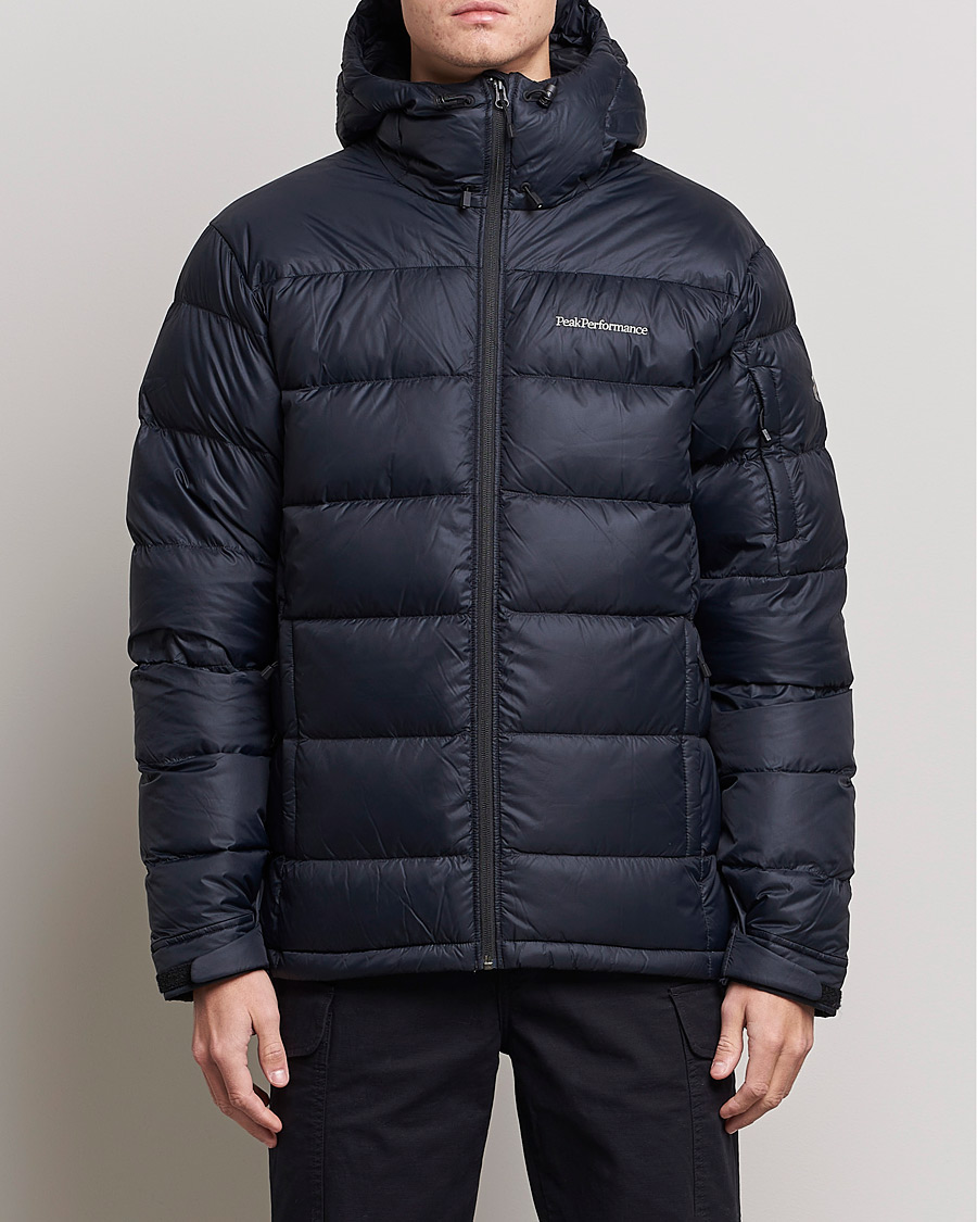 Homme | Manteaux Et Vestes | Peak Performance | Frost Down Hooded Jacket Black