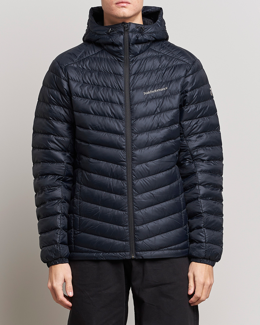 Homme | Soldes | Peak Performance | Frost Liner Down Hooded Jacket  Black