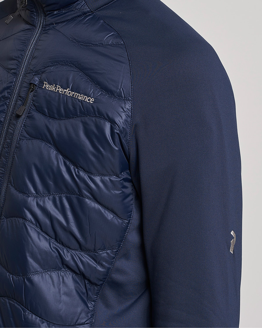 Homme | Manteaux Et Vestes | Peak Performance | Helium Down Hybrid Jacket Blue Shadow