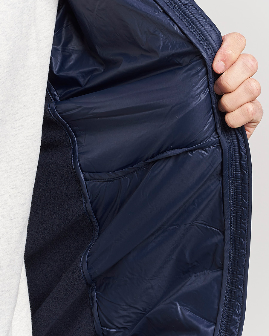 Homme | Manteaux Et Vestes | Peak Performance | Helium Down Hybrid Jacket Blue Shadow