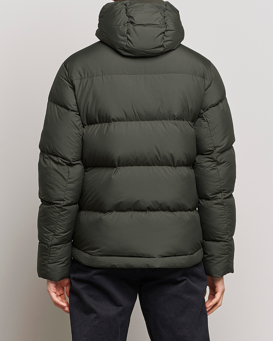 Homme | Manteaux Et Vestes | Peak Performance | Rivel Down Hooded Jacket Olive Extreme