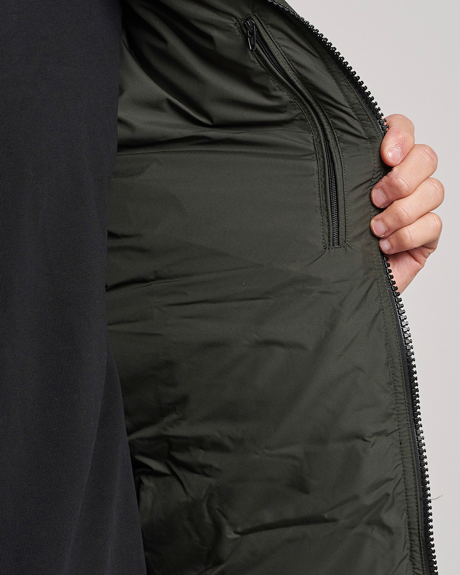 Homme | Manteaux Et Vestes | Peak Performance | Rivel Down Hooded Jacket Olive Extreme