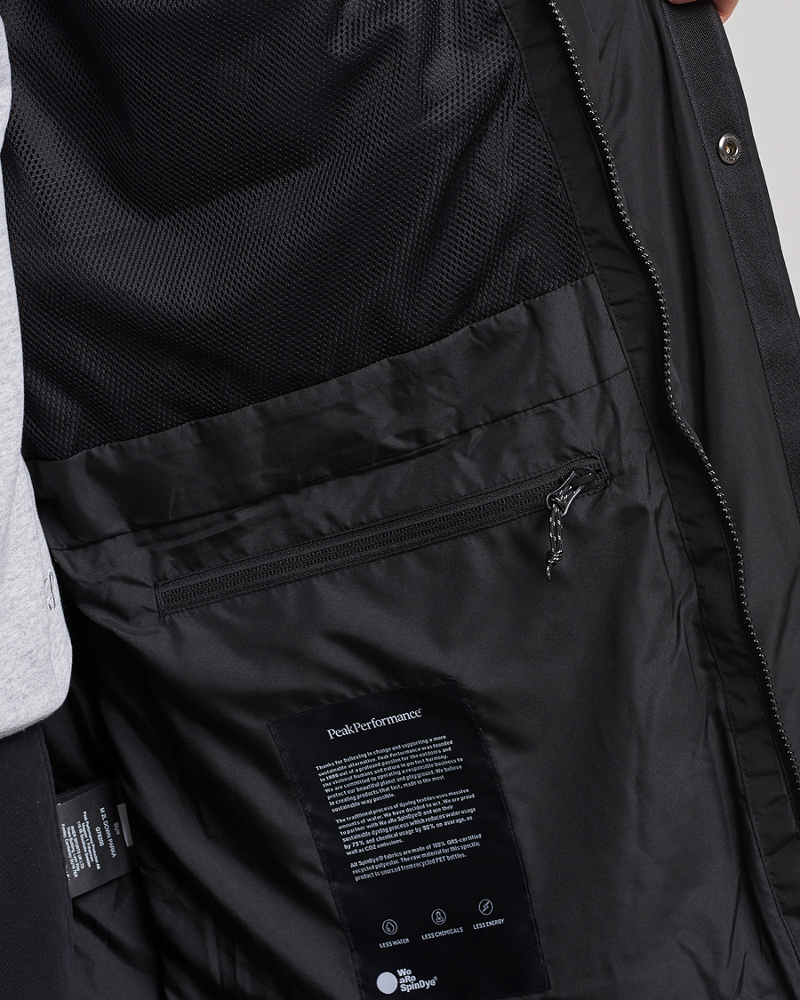 Homme | Manteaux Et Vestes | Peak Performance | Down Parka Black