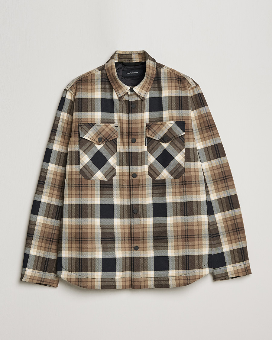 Homme | Chemises | Peak Performance | Moment Outdoor Overshirt Checked