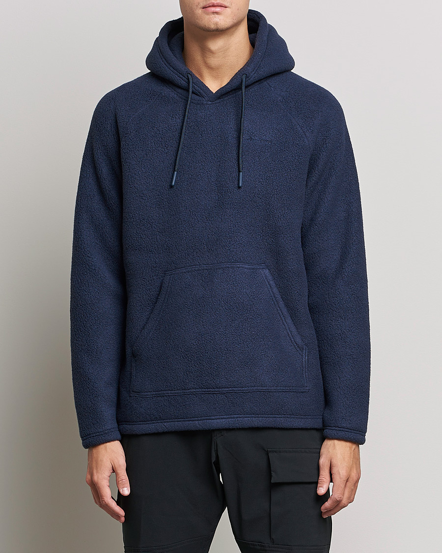 Homme | Pulls Et Tricots | Peak Performance | Fleece Hood Blue Shadow