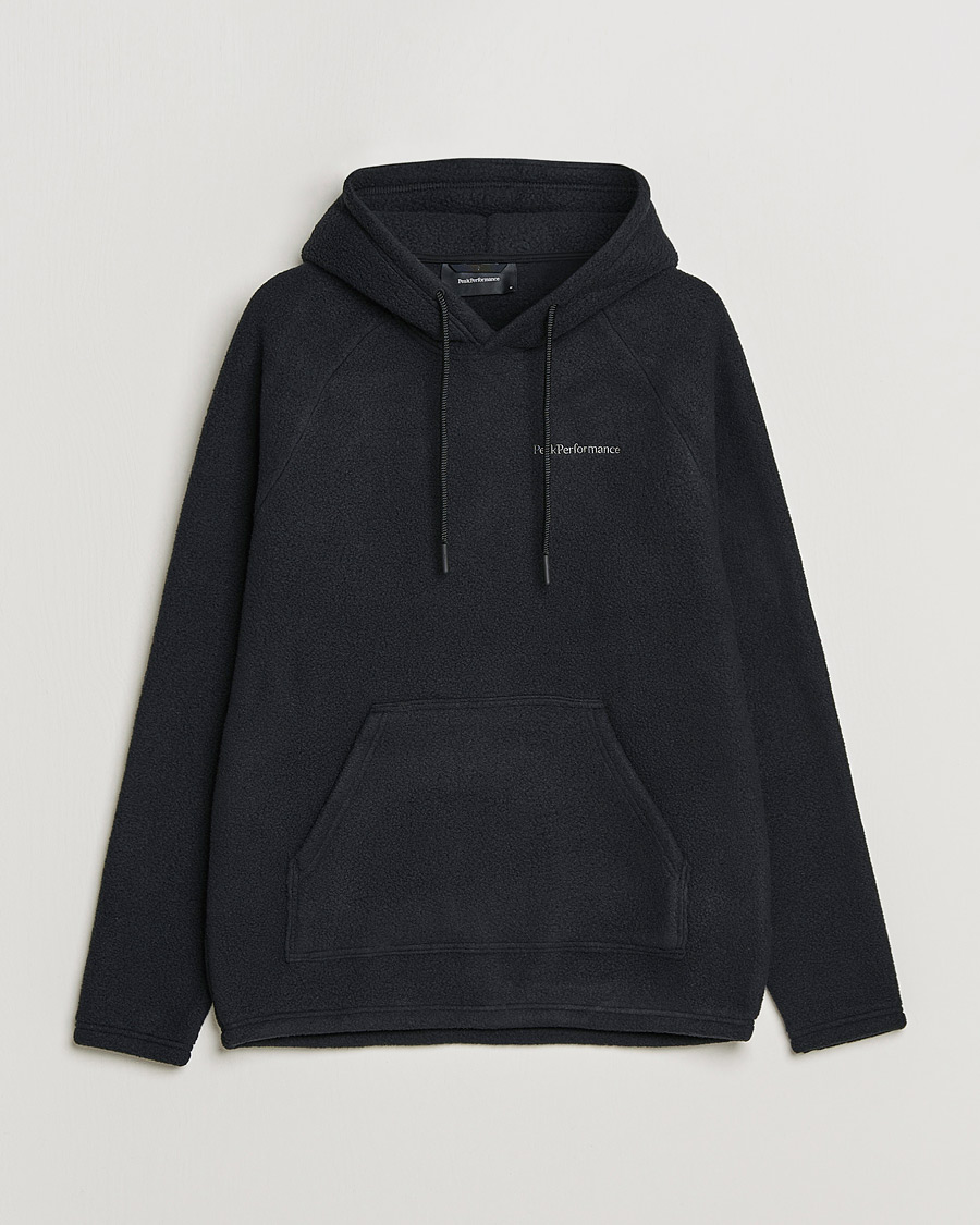 Homme | Pulls Et Tricots | Peak Performance | Fleece Hood Black