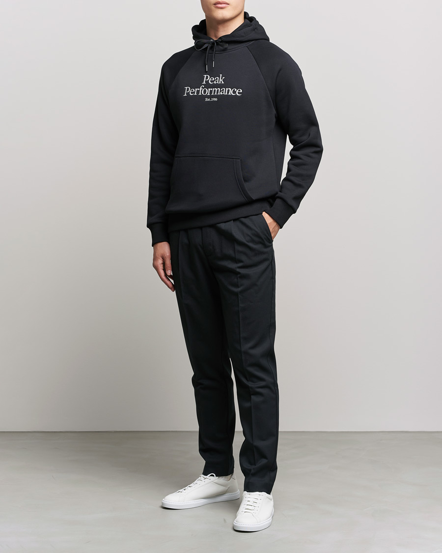 Homme | Pulls Et Tricots | Peak Performance | Original Logo Hoodie Black