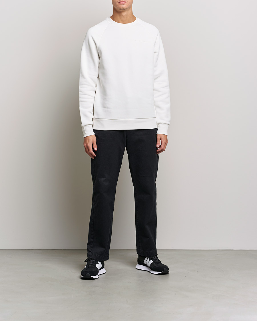 Homme | Pulls Et Tricots | Peak Performance | Original Logo Crew Neck Sweatshirt Off White