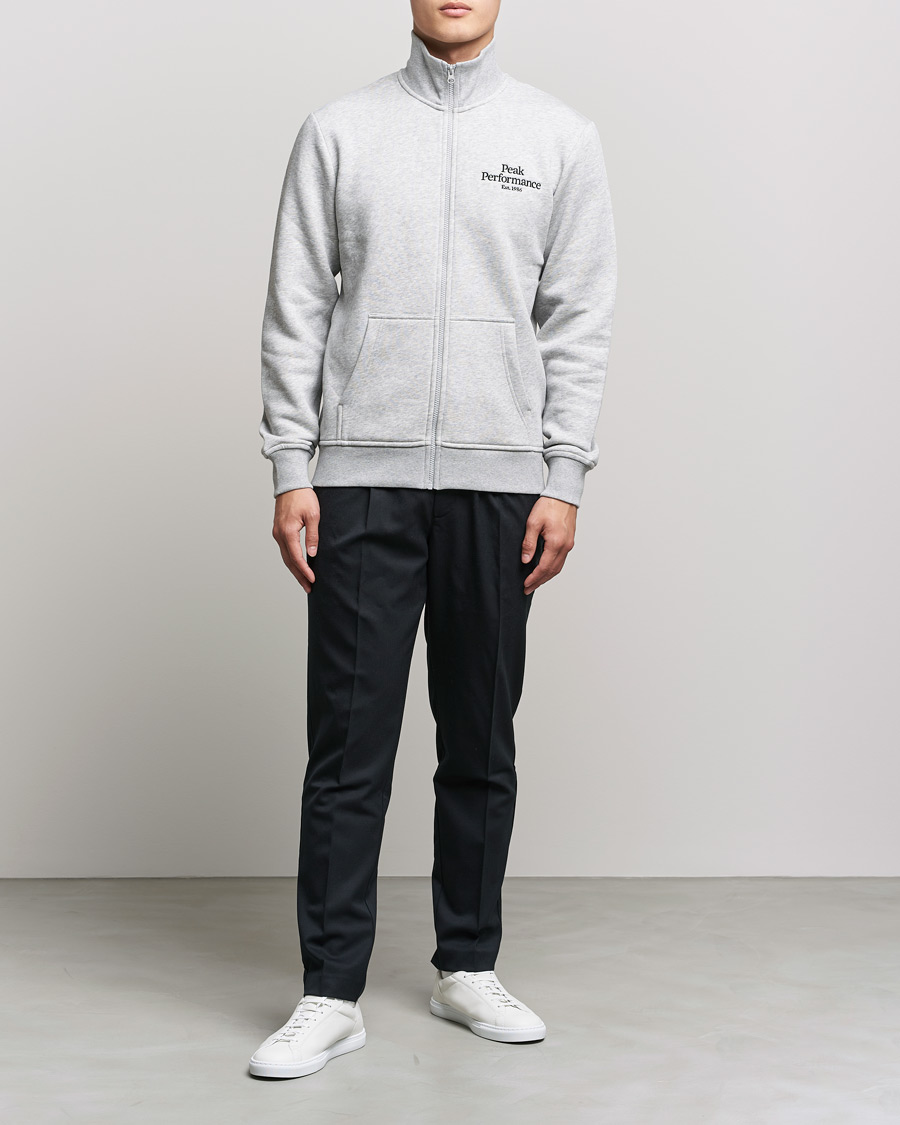 Homme | Pulls Et Tricots | Peak Performance | Original Zip Grey